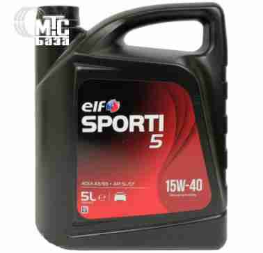 Масла Моторное масло ELF Sporti 5 15W-40 5L